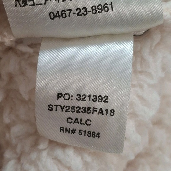 Patagonia Los Gatos 1/4 Zip Fleece Pullover Women's Small Beige Jacket 25235 - Picture 6 of 10